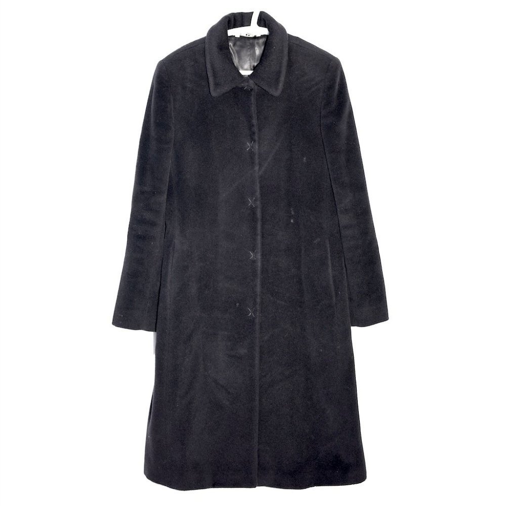 Via Spiga Extra-Fine Merino Wool 3/4 Length Coat (Has Flaws)